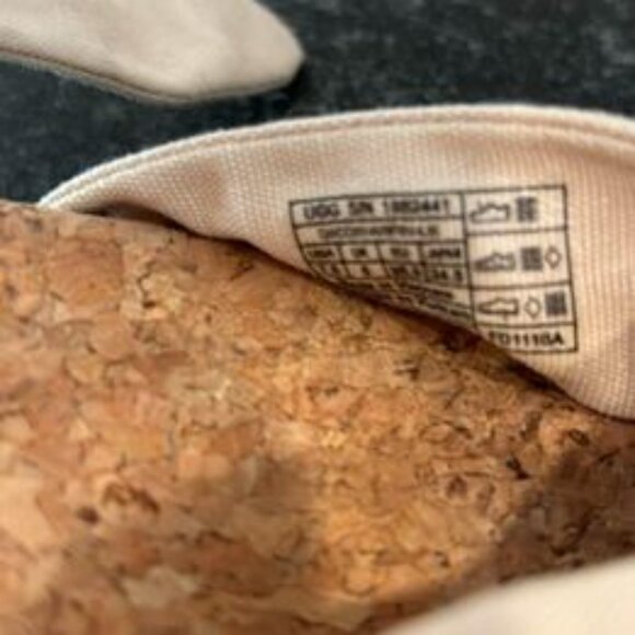 UGG Traci Ankle Strap Espadrille Wedge Sandals size 7.5 - Picture 7 of 14